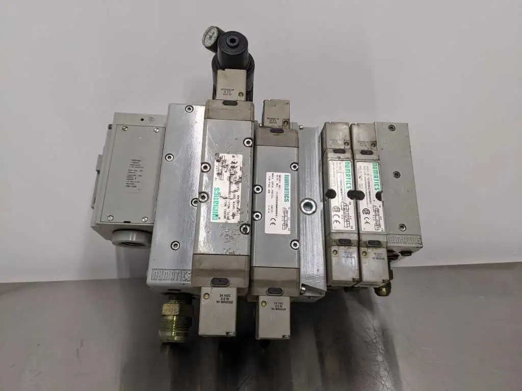 Numatics 353BB600M000061 Solenoid Valve 122BB4Z2MN00061 Valve Block Terminal Strip