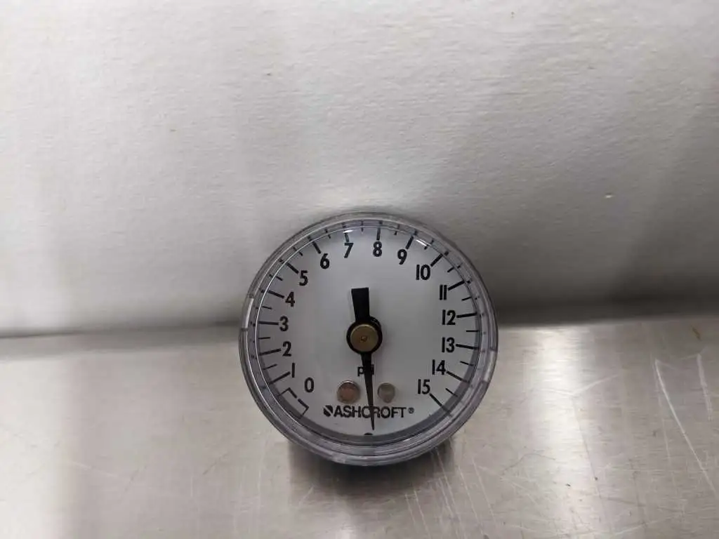 Ashcroft 15 PSI Gauge 0-15 PSI