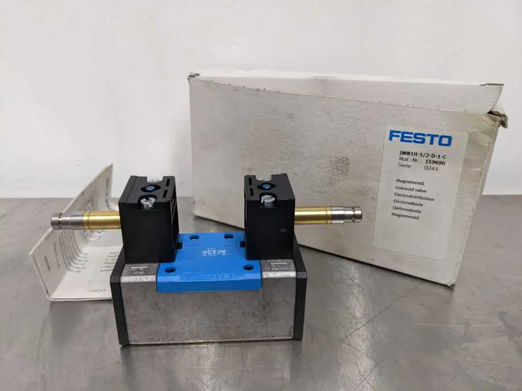 Festo JMN1H-5/2-D-1-C Solenoid Valve 24, VDC D243 159690 24 VDC