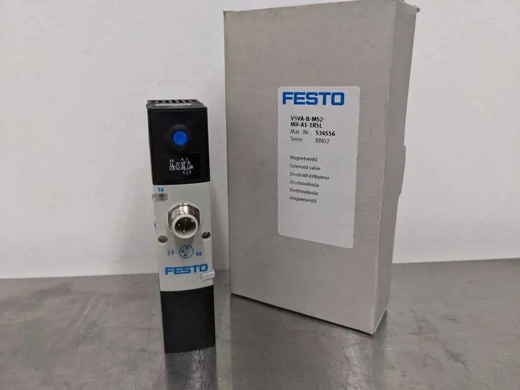 Festo VSVA-B-M52-MH-A1-1R5L Solenoid Valve