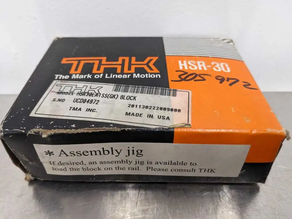 THK HSR30LA1SS Linear Guide Block Carriage (GK) Slide Bearing UCD04972