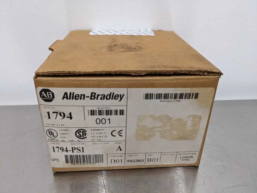 Allen-Bradley 1794-PS1 Power Supply 120/230VAC 0.7/0.4A to 24VDC 1A PLC Flex I/O