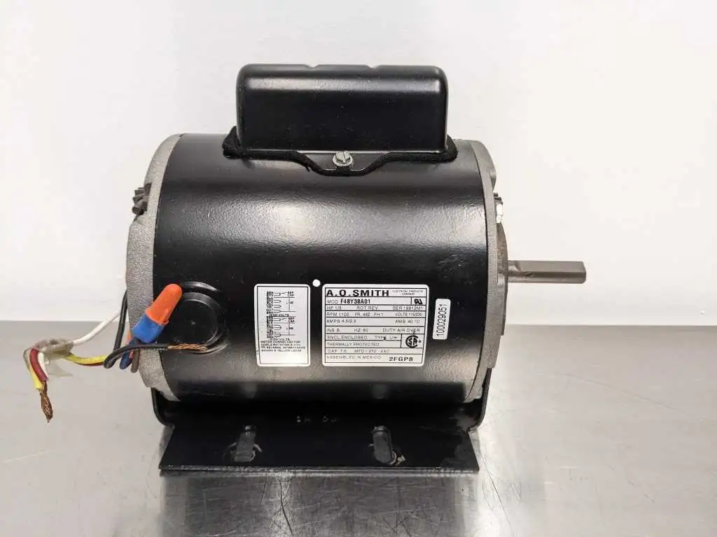 A.O. Smith F48Y38A01 Motor 1/3HP 1100 RPM Single Phase 1/60/115/230