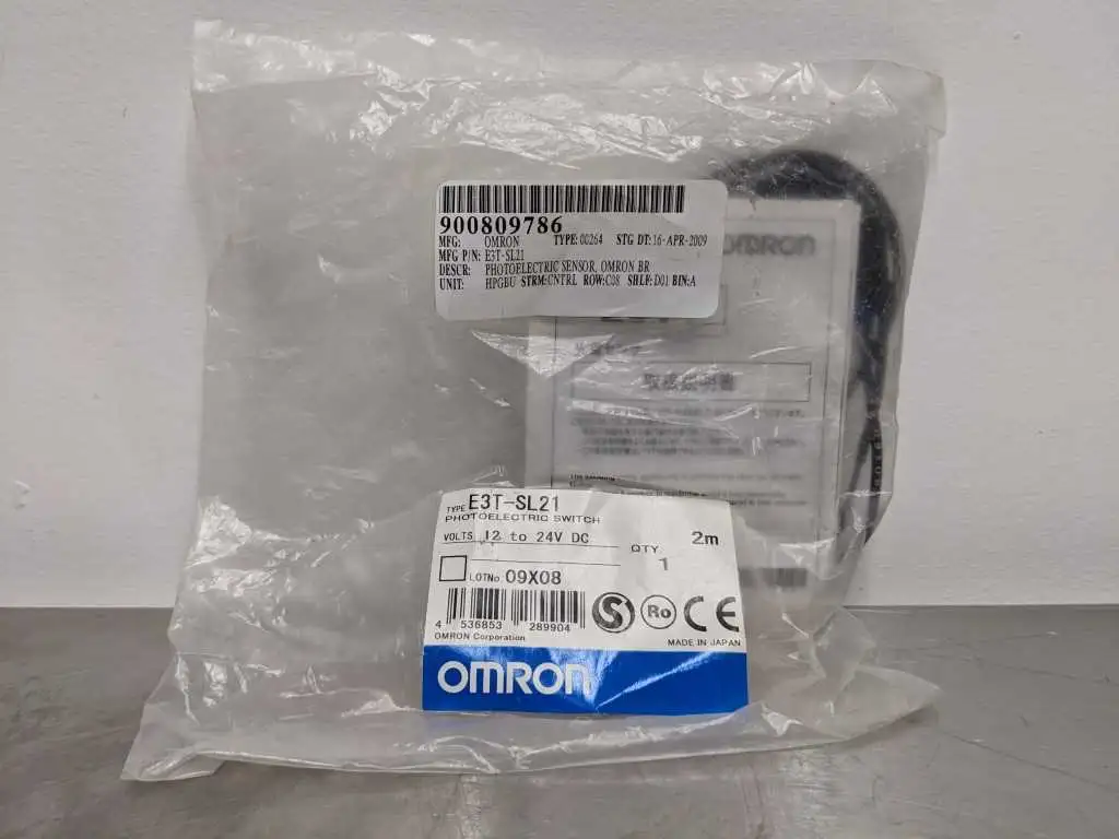 Omron E3T-SL21 Photoelectric Switch 12-24 VDC 2m