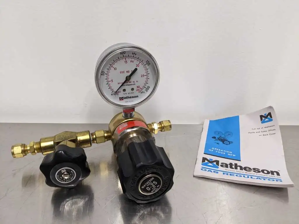 Matheson 3421 63-3131 Gas Regulator