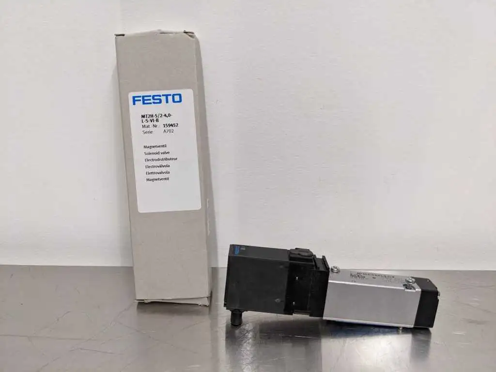 Festo MT2H-5/2-4,0-L-S-VI-B Solenoid Valve New in Box