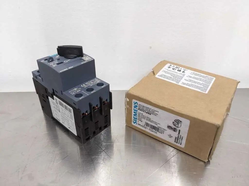 Siemens 3RV2021-1GA10 Circuit Breaker 4,5-6,3, A Brand New