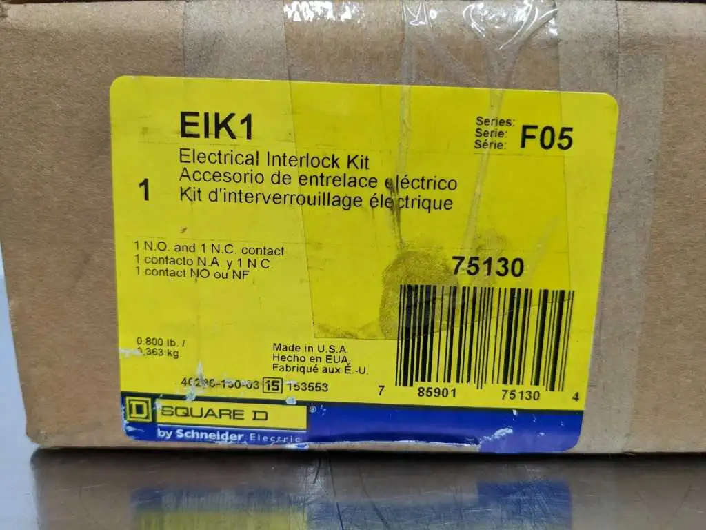 Square D EIK1 Electrical Interlock Kit 1NO 1NC F05 Contact