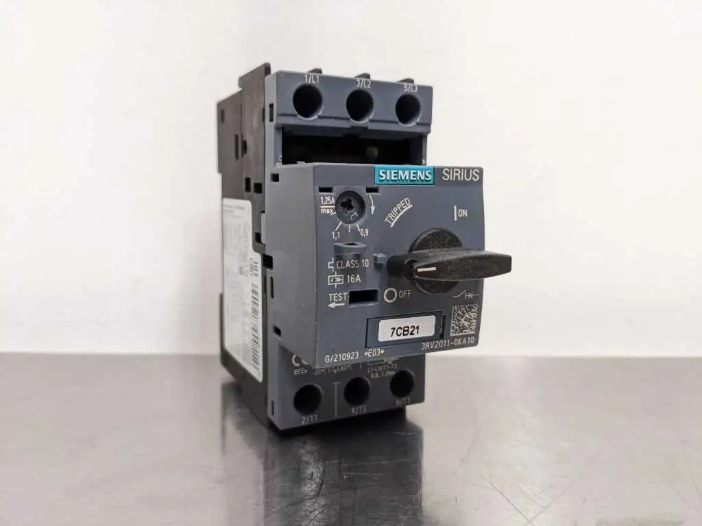 Siemens 3RV2011-0KA10 Manual Self-Protected Combination Motor Controller