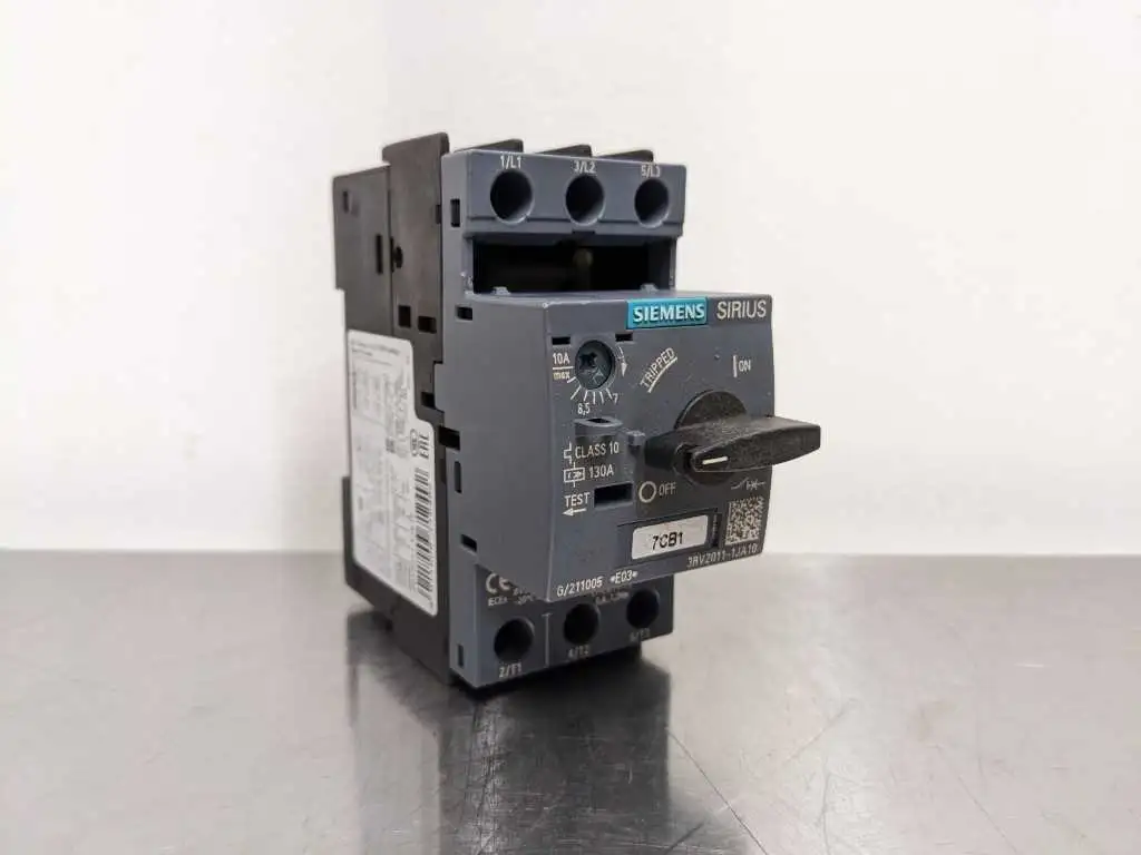 Siemens 3RV2011-1JA10 Circuit Breaker 10A