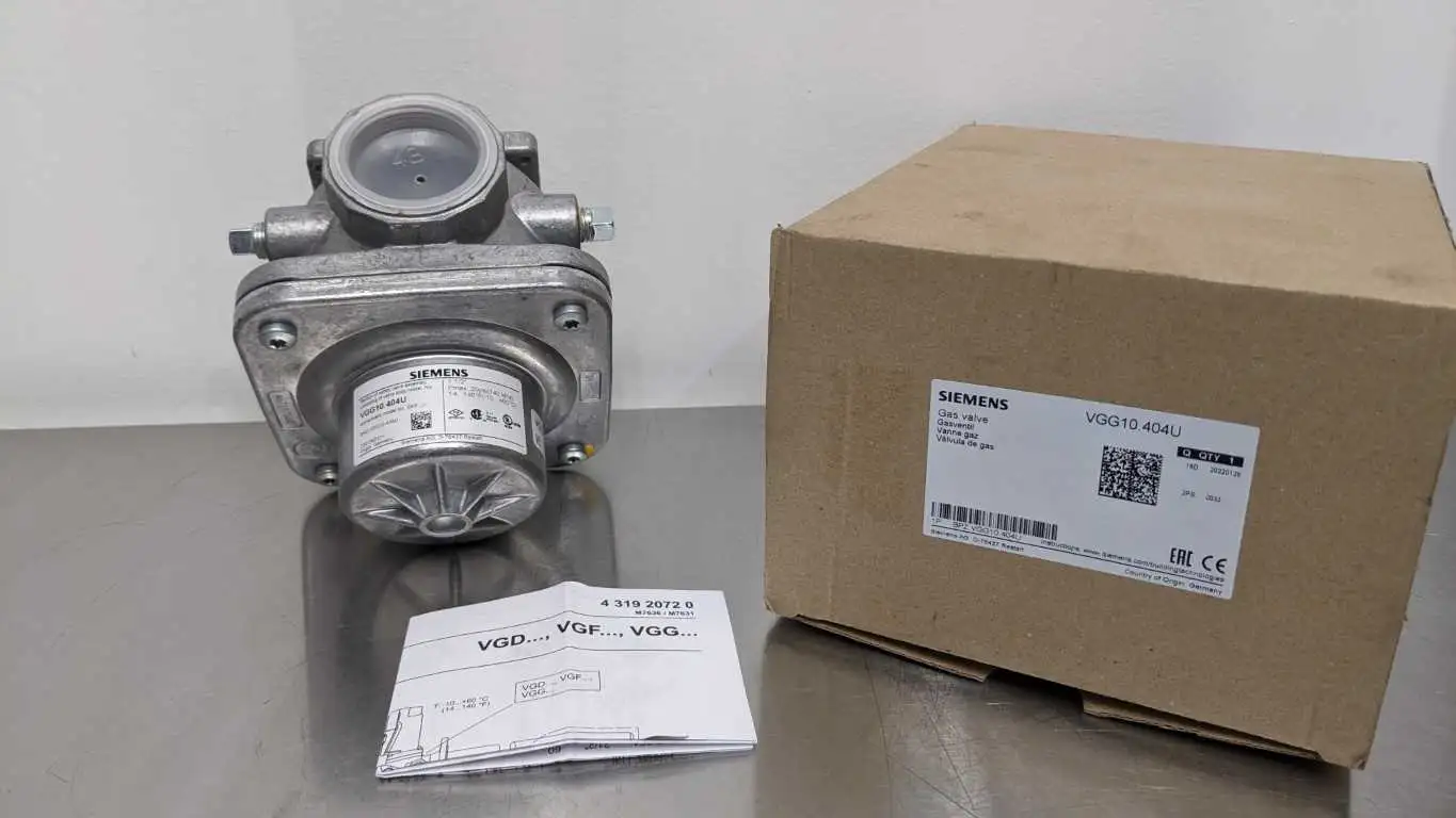 Siemens VGG10-404U Gas Valve 1 1/2″ BPZ: VGG10.404U