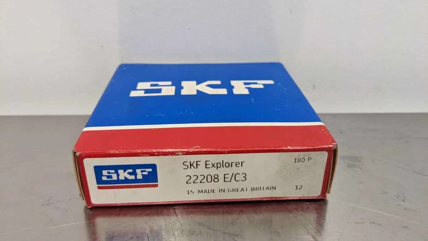 SKF 22208 E/C3 Spherical Roller Bearing 40mm ID 80mm OD 23mm Wide