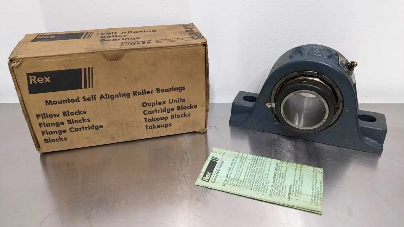 Rexnord ZA2200 Pillow Block Bearing 2″ ID Self Aligning