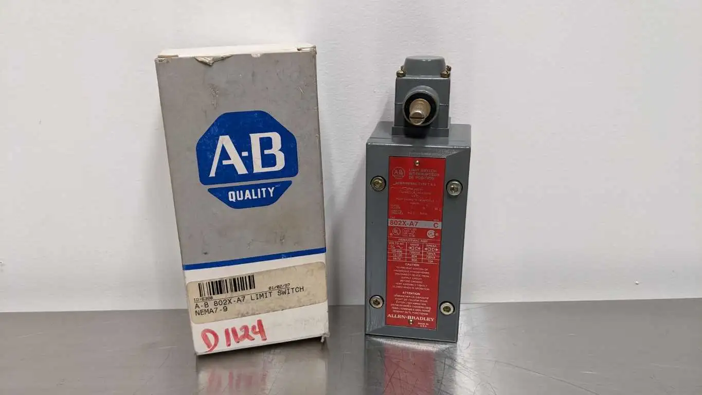 Allen-Bradley 802X-A7 Limit Switch NEMA 7-9 Hazardous Locations NEW