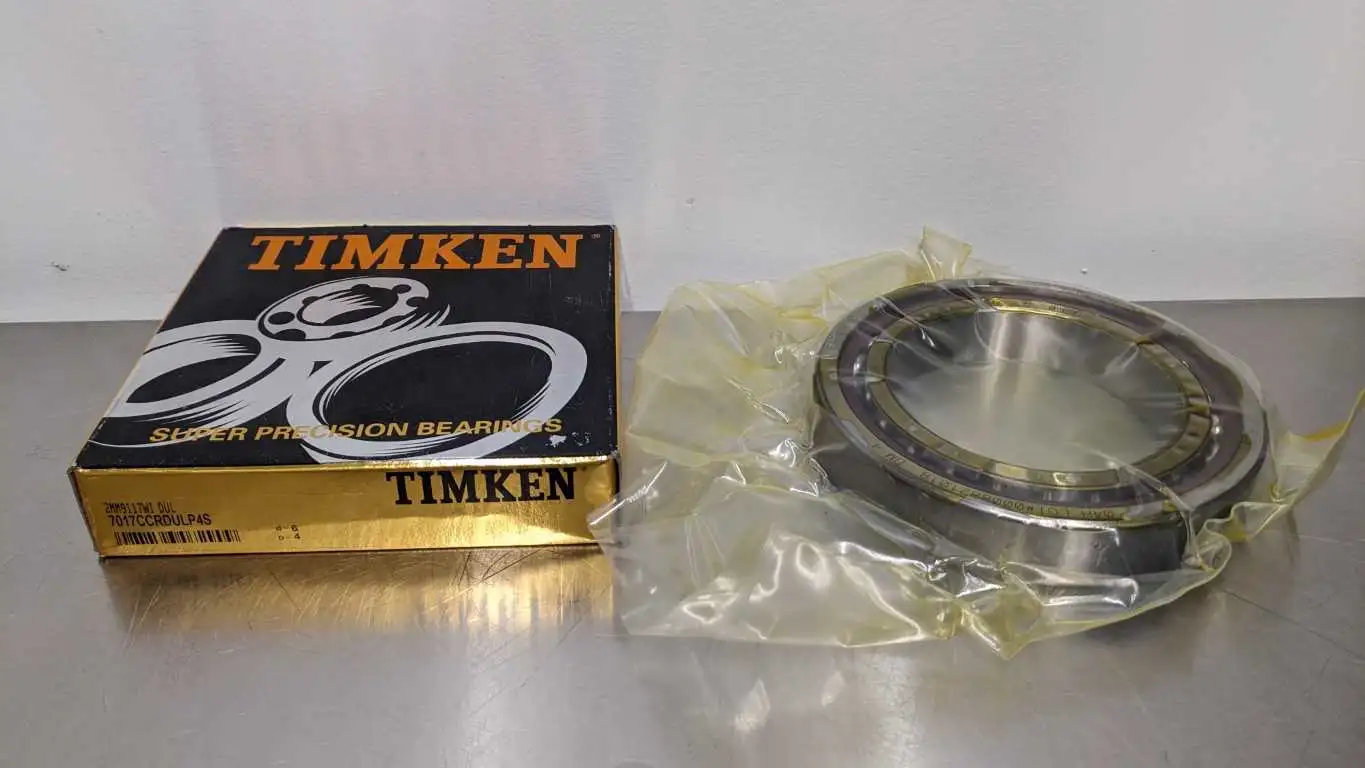 Timken 2MM9117WI DUL Super Precision Bearing 85mm ID 130mm OD 22mm Wide 15° 7017CCRDULP4S Fafnir