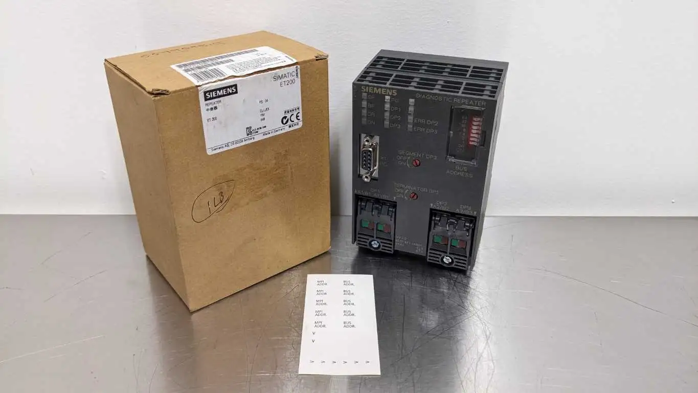 Siemens 6ES7 972-0AB01-0XA0 Repeater Simatic ET200 6ES7972-0AB01-0XA0