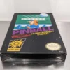 Nintendo Pinball NES Game with Oval Seal Box 1985 Very Clean