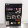 Nintendo Pinball NES Game with Oval Seal Box 1985 Very Clean