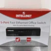 Intellinet 523301 5 Port Fast Ethernet Office Switch 10/100 with Metal Housing
