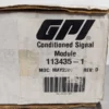 GPI 113435-1 Conditioned Signal Module Rev D