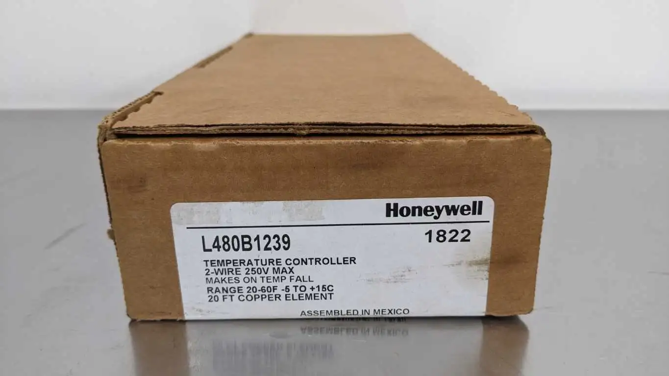 Honeywell L480B1239 Temperature Controller 20-60°F, -5 to +15°C 2 Wire 250V Max