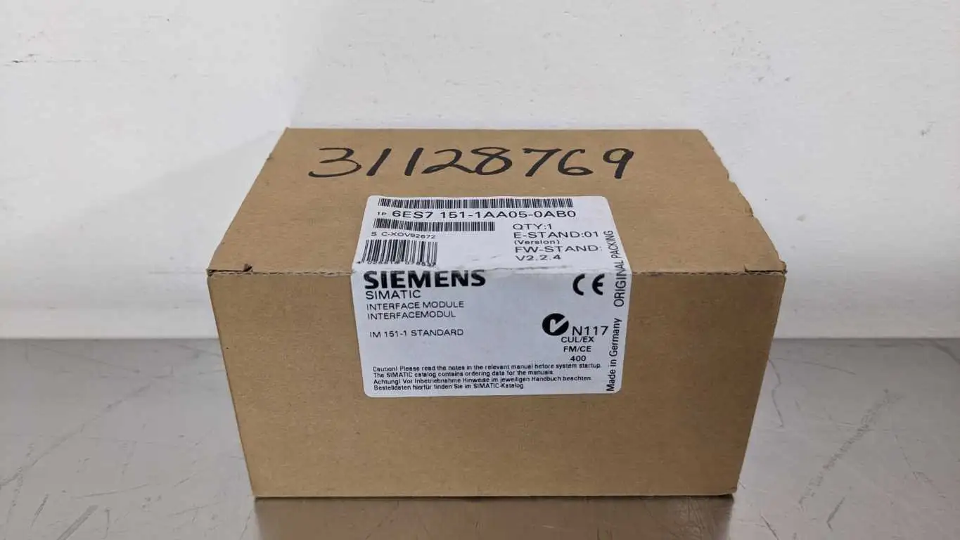 Siemens 6ES7 151-1AA05-0AB0 Interface Module SIMATIC Factory Sealed