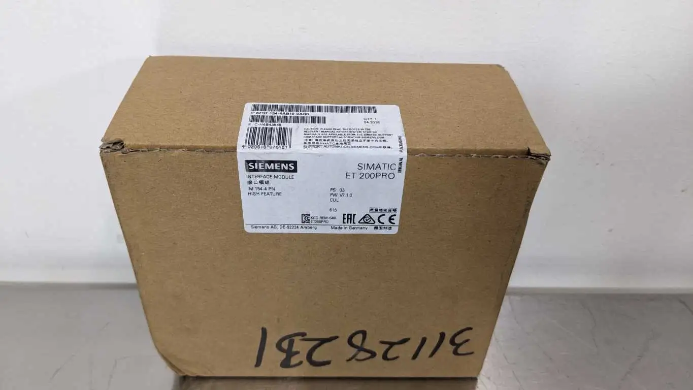 Siemens 6ES7 154-4AB10-0AB0 Interface Module IM 154-4 PN High Feature