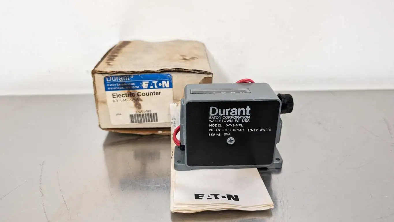 Durant 6-Y-1-MF-120A Electronic Counter Eaton