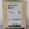 Fuji SC-5-1 Magnetic Contactor 4NC0H0E11 1NO 1NC 24VDC Coil