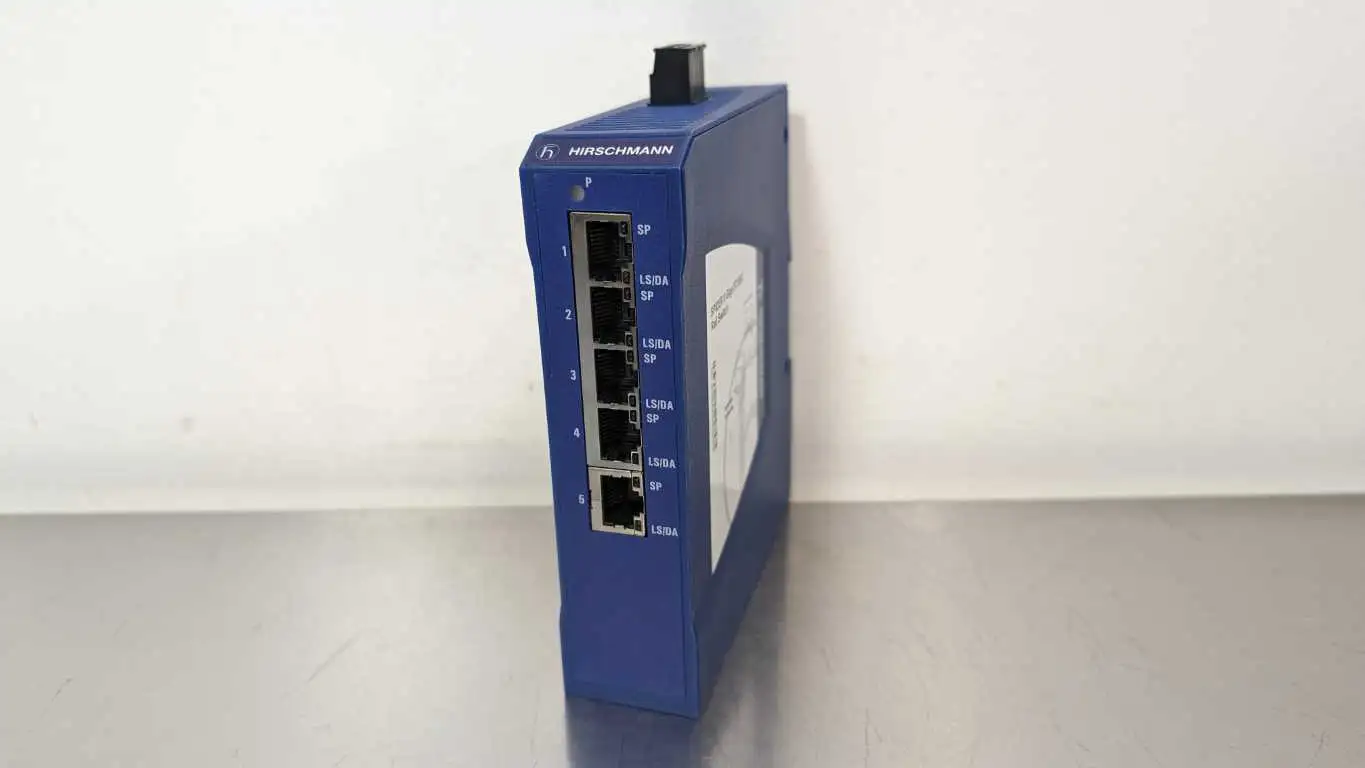 Hirschmann Spider II Giga 5 T EEC Rail Industrial Ethernet Switch 5 Port Belden