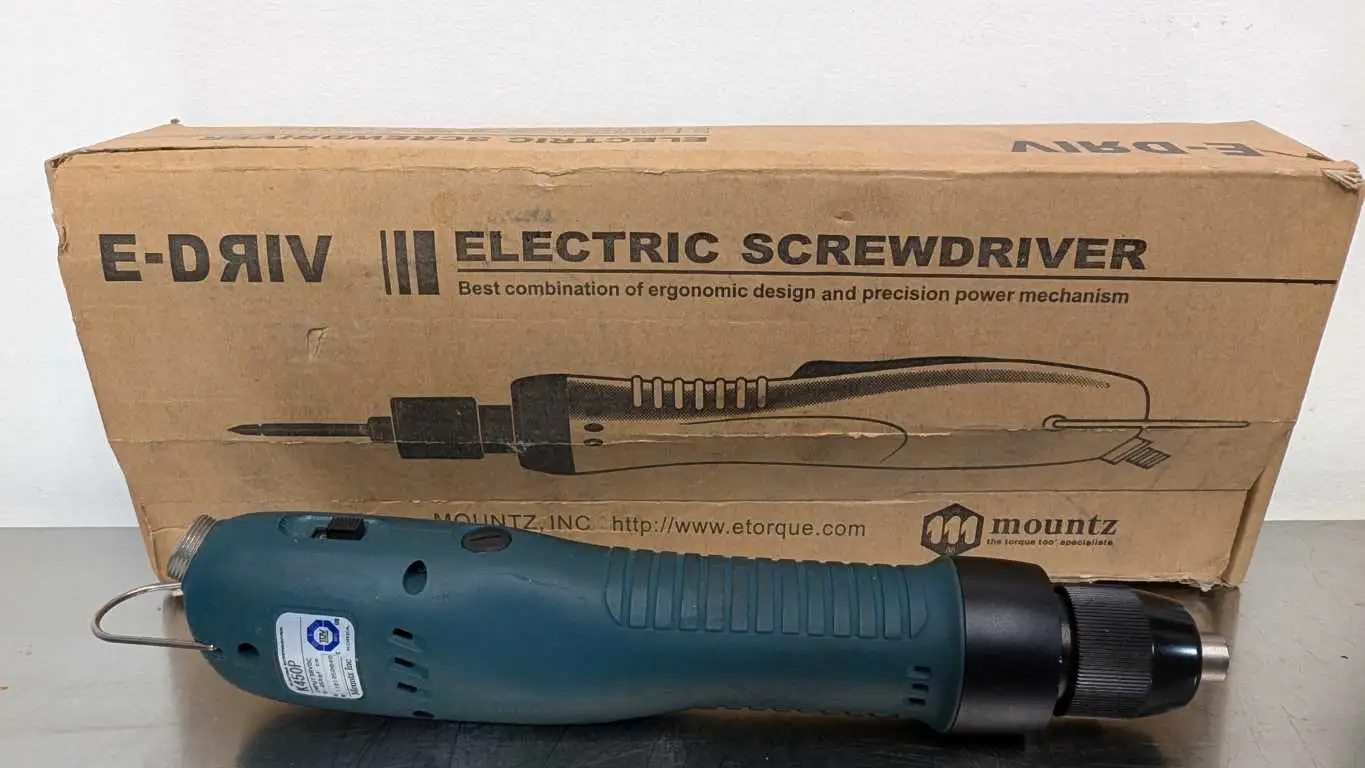 Mountz K450P-A Electric Screwdriver 1/4″ 550 RPM for STC 30 Plus 38VDC