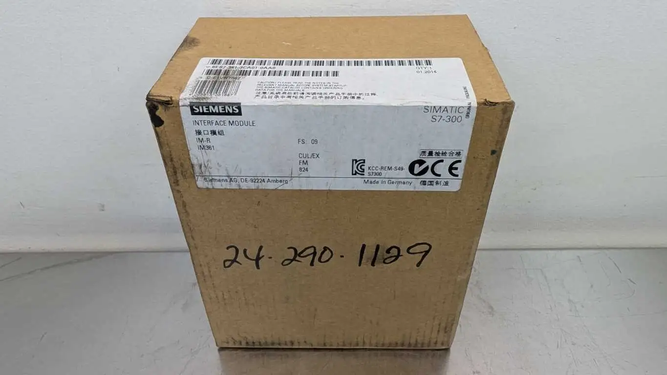 Siemens 6ES7 361-3CA01-0AA0 Interface Module Simatic S7-300