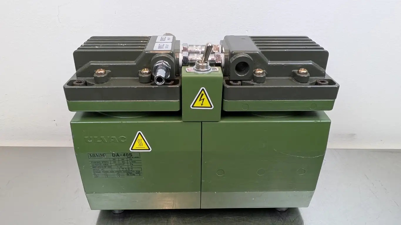 Ulvac DA-40S Vacuum Pump 40/46 L/min 100VAC 1.6A