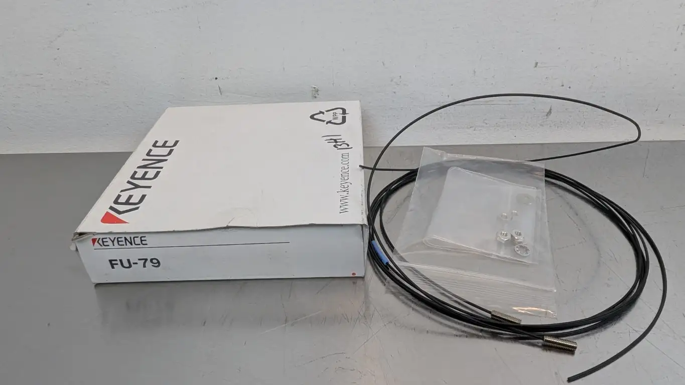Keyence FU-79 Fiber Optic Sensor Thrubeam