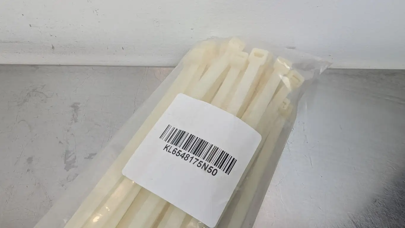 50 Pack KL6548175N50 Zip Tie 48-175-N-50 .354″/9mm Wide x 48″/1219mm Long 175Lb Natural