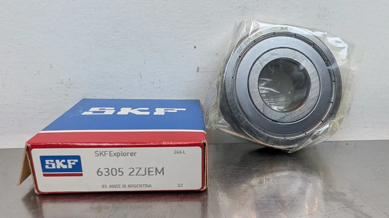 SKF 6305 2ZJEM Deep Groove Ball Bearing 25mm ID 62mm OD 17mm Wide