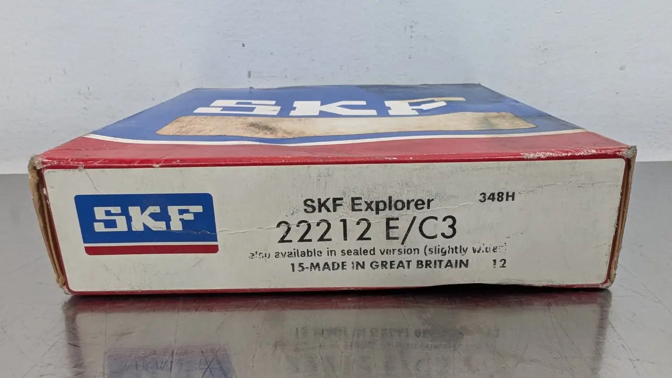 SKF 22212 E/C3 Spherical Roller Bearing 60mm ID 110mm OD 28mm Wide