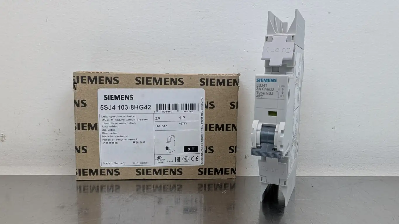 Siemens 5SJ4103-8HG42 Miniature Circuit Breaker 230VAC 3A