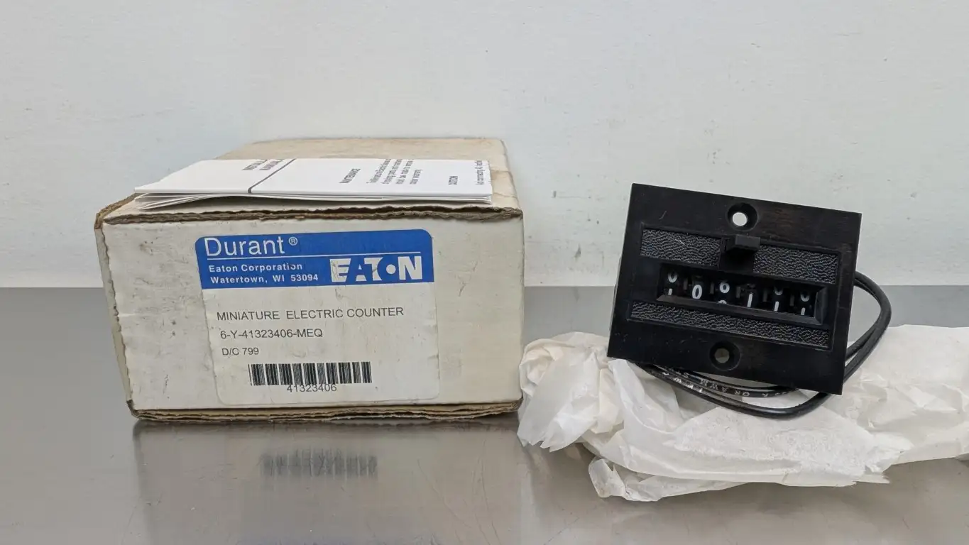 Durant 6-Y-41323406-MEQ Miniature Electronic Counter Eaton