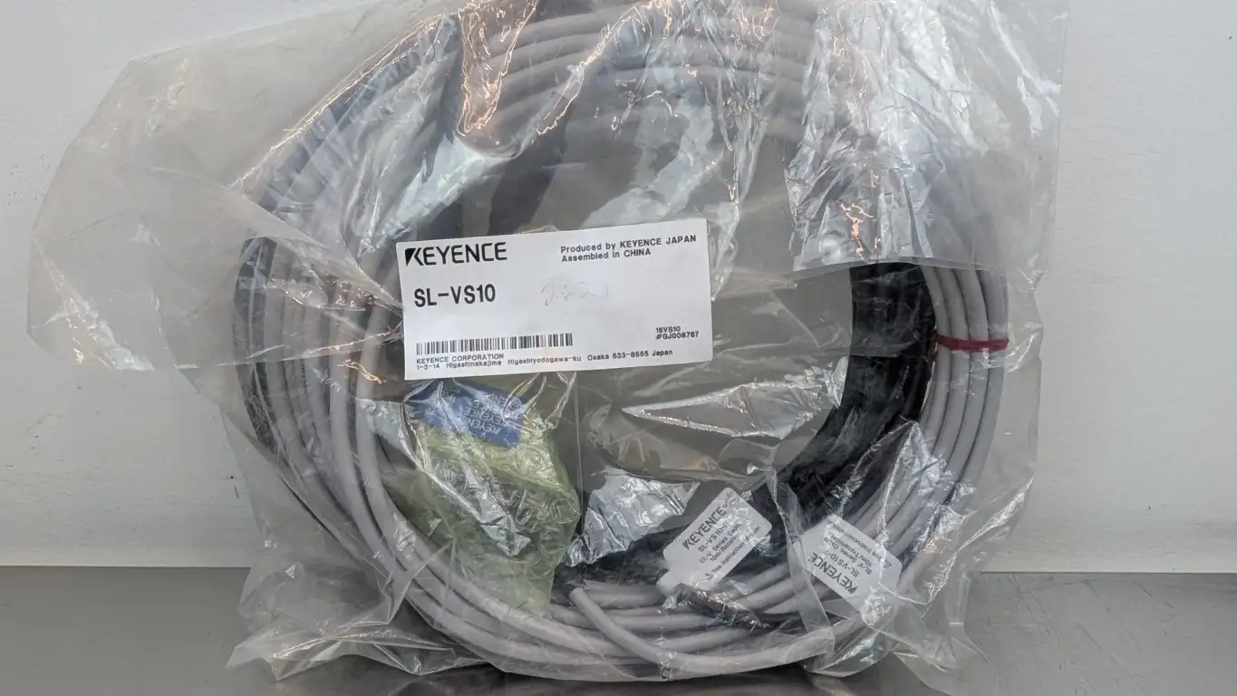 Keyence SL-VS10 Safety Light Curtain Cable SL-VS10-R SL-VS10-T 10m Gray/Black