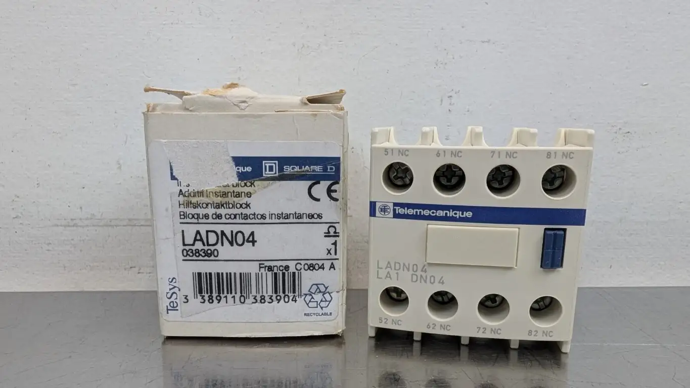 Schneider Electric LADN04 Auxiliary Contact 4NC 690VAC 10A