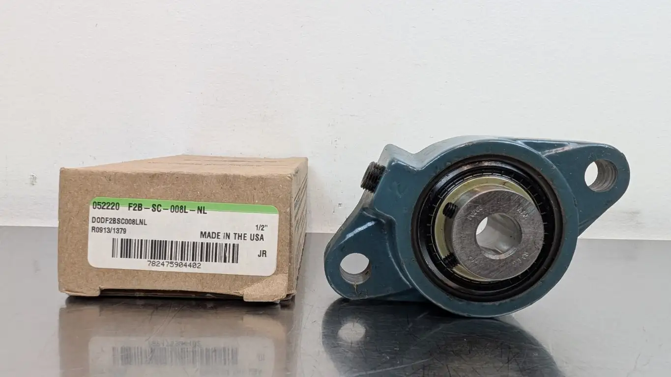 Dodge F2B-SC-008L-NL 2-Bolt Flange Mount Bearing 052220 1/2″ ID