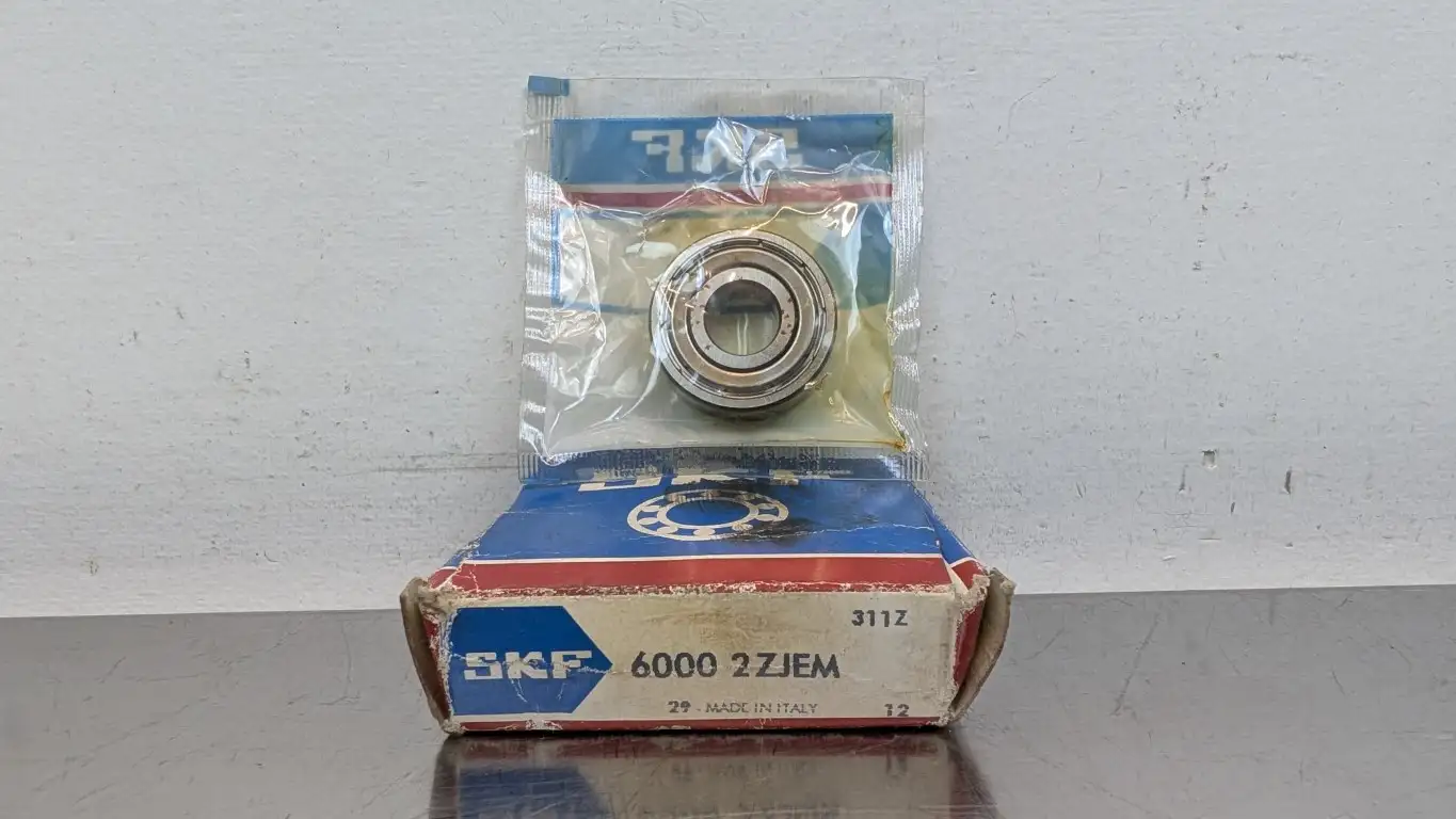 SKF 6000 2ZJEM Radial Deep Groove Ball Bearing 10mm ID 26mm OD 8mm Wide