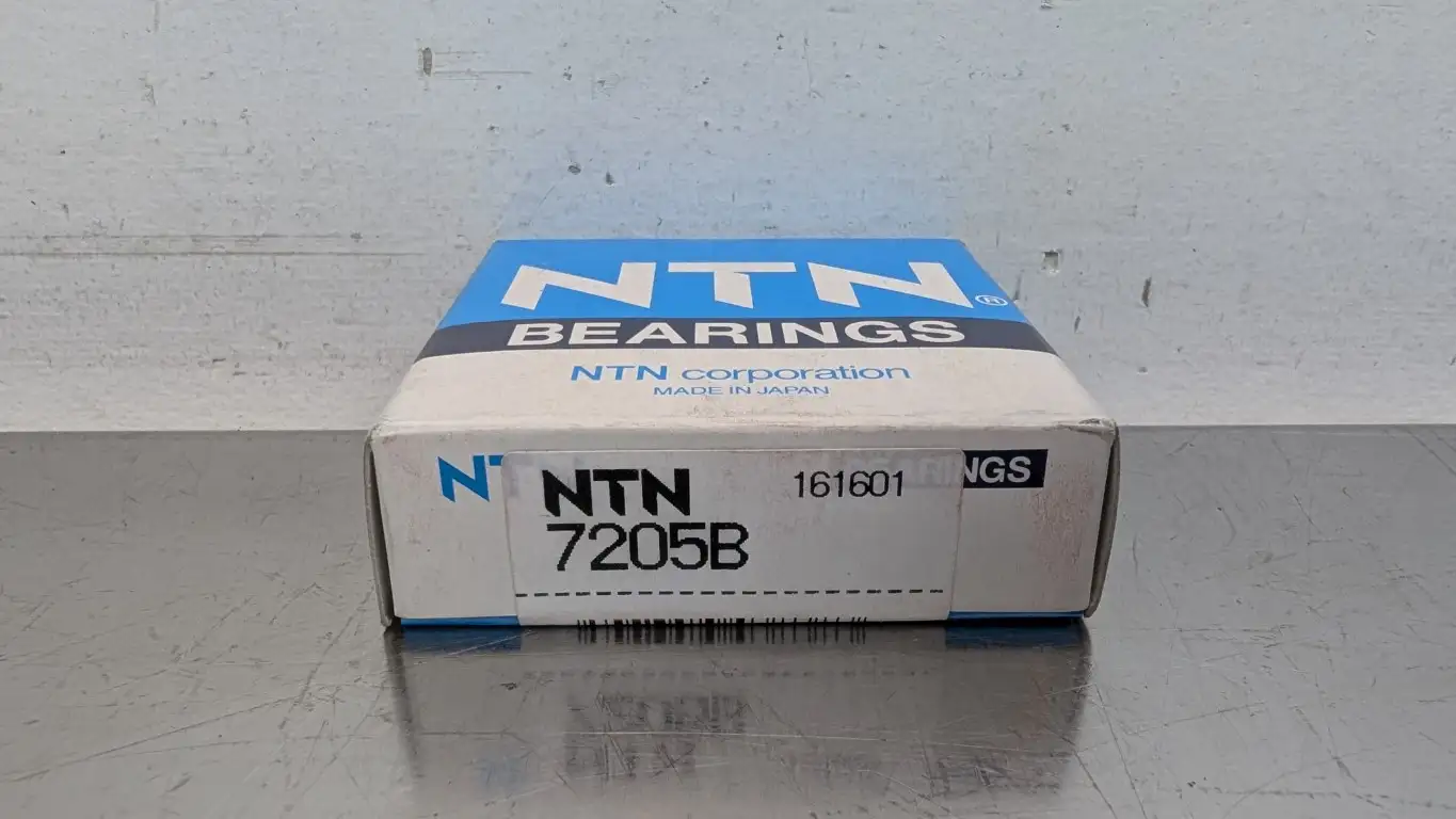 NTN 7205B Single Angular Contact Bearing 25mm ID 52mm OD 15mm Wide 40°