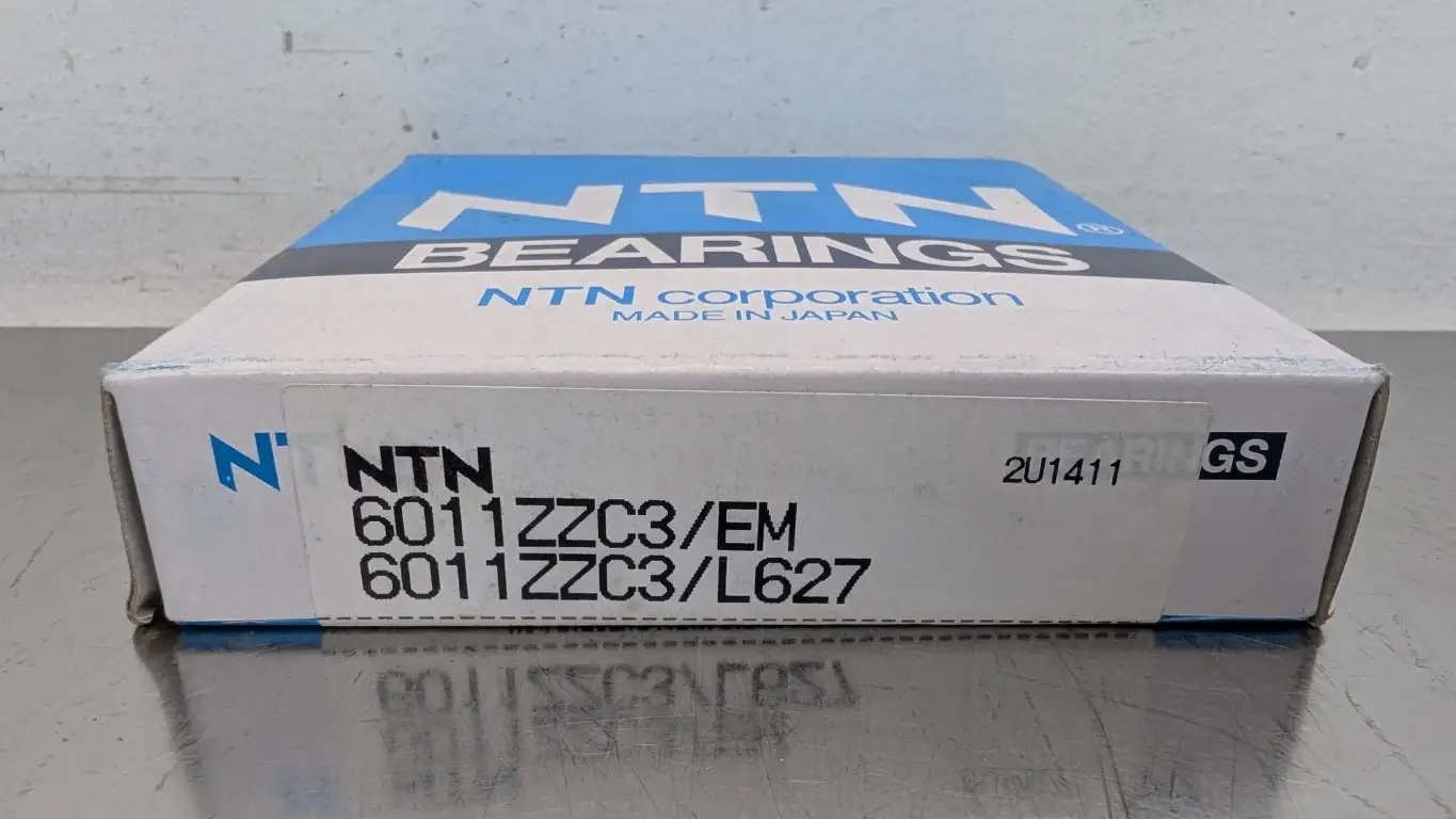 NTN 6011ZZC3/EM Single Row Radial Ball Bearing 55mm ID 90mm OD 18mm Wide