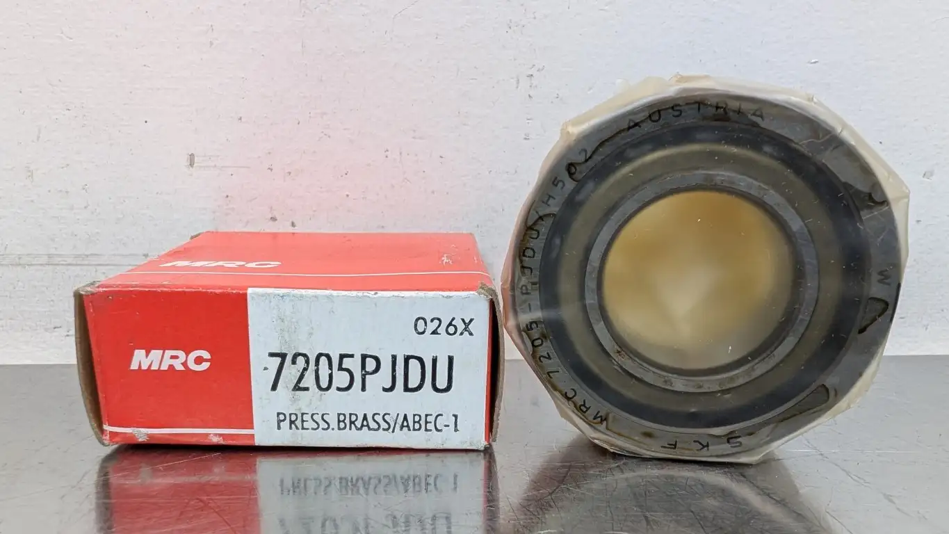 MRC 7205PJDU Angular Contact Bearing 25mm ID 52mm OD 15mm Wide 40° SKF