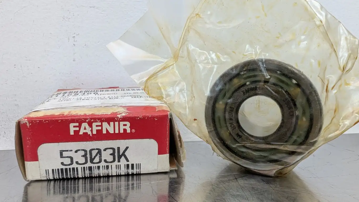 Fafnir 5303K Double Row Angular Contact Bearing 17mm ID 47mm OD 22.22mm Wide 20°