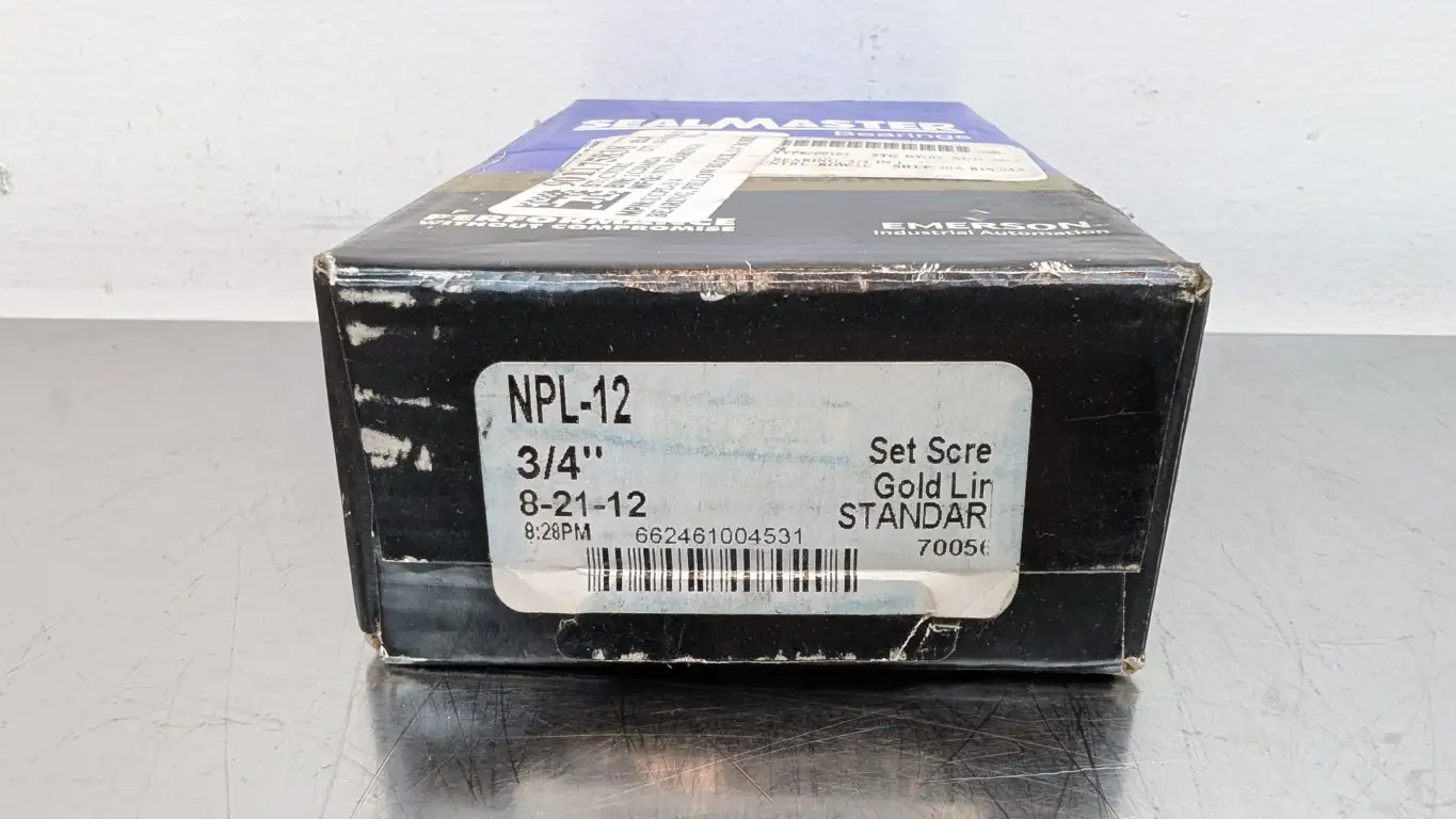 Sealmaster NPL-12 Pillow Block Bearing 3/4″ ID Factory Sealed