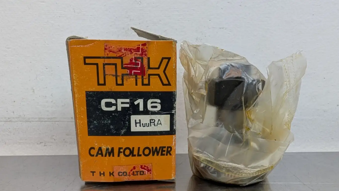 THK CF16 Cam Follower 35mm Roller OD 18mm Roller Wide x 52mm Long M16X1.5