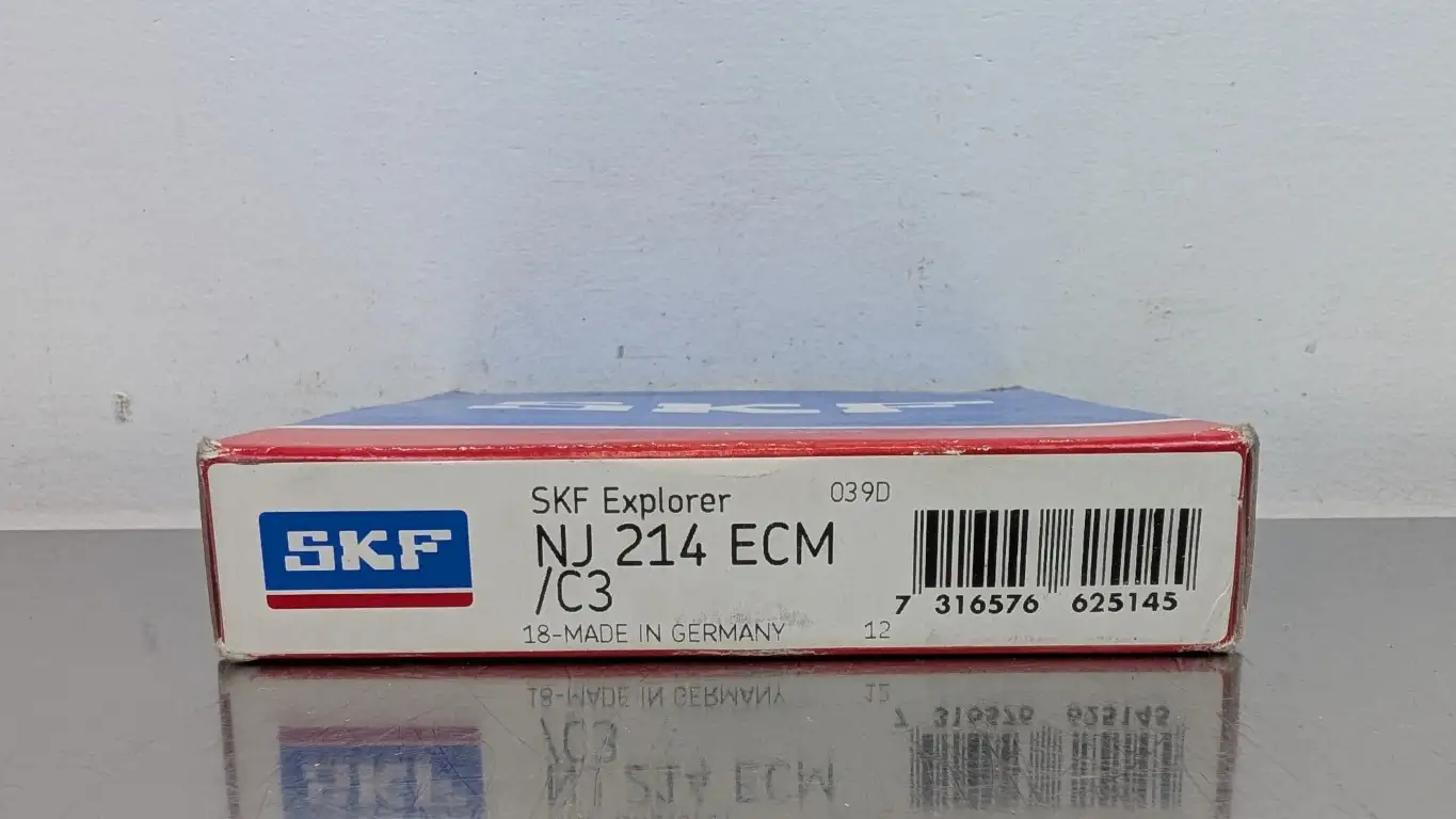 SKF NJ 214 ECM/C3 Cylindrical Roller Bearing Explorer 70mm ID 125mm OD 24mm Wide